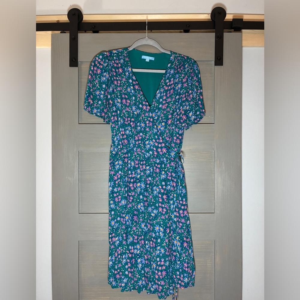Draper James Floral Wrap Dress